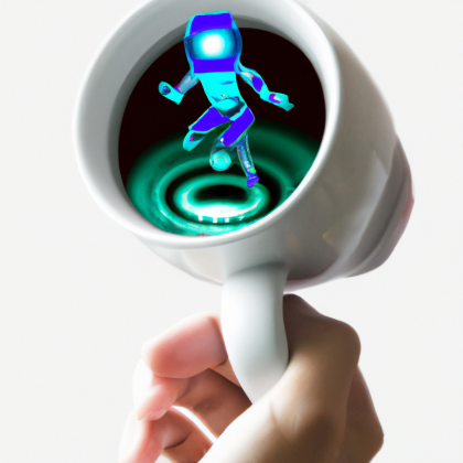 AIが語る未来のコーヒーサービス(5)　コーヒーのARサービス「Cup O' Characters」